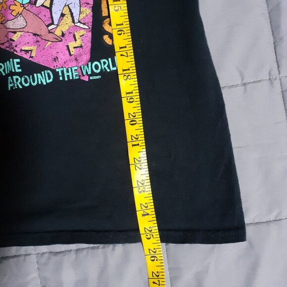 Disney Chip "N" Dale Rescue Rangers T-Shirt Women S Black Gadget Monterey Jack - Picture 7 of 7